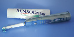 Sensodyne en roterende borstel